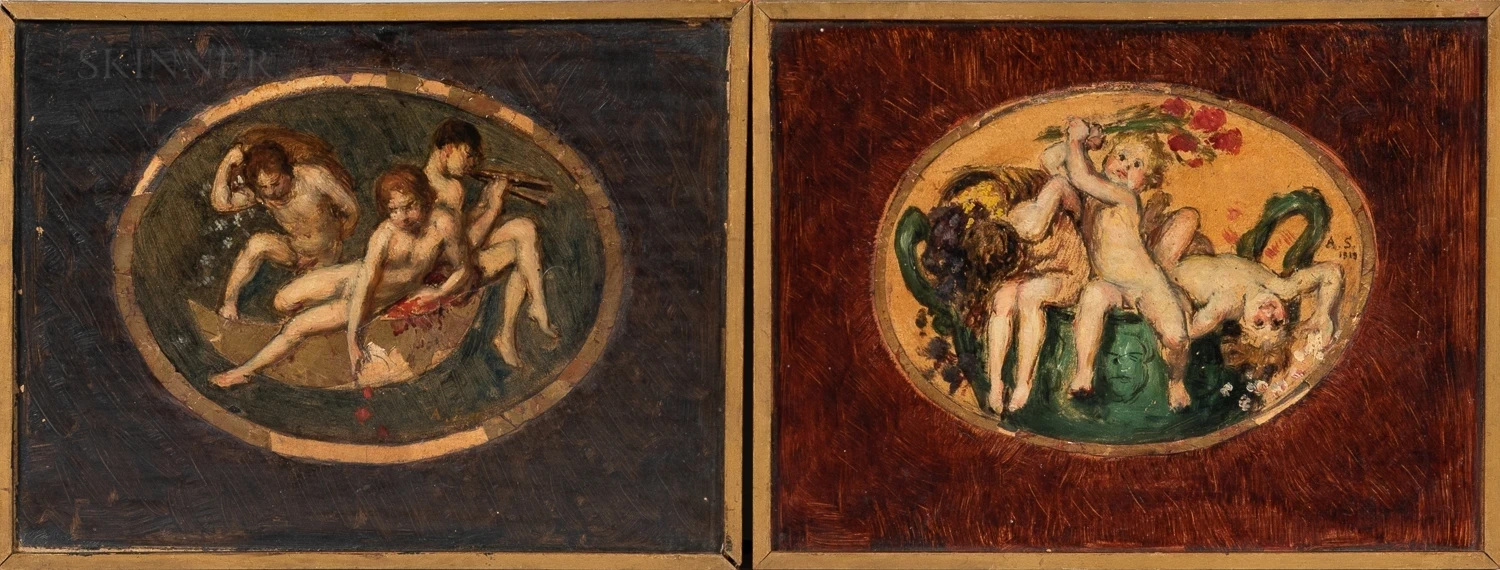 Due piccoli studi allegorici, 1919